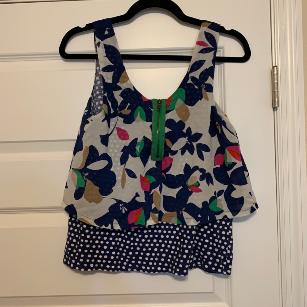 Anthropologie Meadow Rue Layered Tank Top - Picture 2 of 2